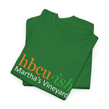 Load image into Gallery viewer, YEAR ROUND orange HBCU green ish Unisex Heavy Cotton Tee