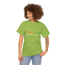 Load image into Gallery viewer, YEAR ROUND orange HBCU green ish Unisex Heavy Cotton Tee