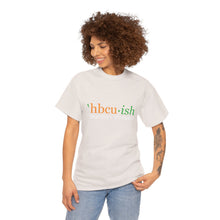 Load image into Gallery viewer, YEAR ROUND orange HBCU green ish Unisex Heavy Cotton Tee
