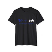 Load image into Gallery viewer, Year Round blue HBCU ish w/ red dot Unisex Recycled Organic T-Shirt