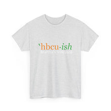 Load image into Gallery viewer, YEAR ROUND orange HBCU green ish Unisex Heavy Cotton Tee