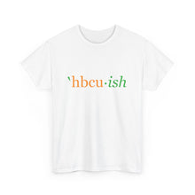 Load image into Gallery viewer, YEAR ROUND orange HBCU green ish Unisex Heavy Cotton Tee