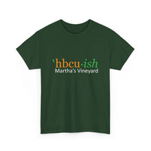 Load image into Gallery viewer, YEAR ROUND orange HBCU green ish Unisex Heavy Cotton Tee