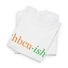 Load image into Gallery viewer, YEAR ROUND orange HBCU green ish Unisex Heavy Cotton Tee