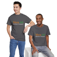 Load image into Gallery viewer, YEAR ROUND orange HBCU green ish Unisex Heavy Cotton Tee
