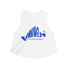 Load image into Gallery viewer, Royal Blue Inkwell Women's Crop top