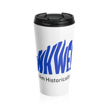 Load image into Gallery viewer, Royal Blue Inkwell Stainless Steel Travel Mug