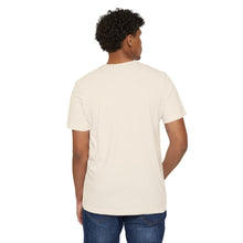 Load image into Gallery viewer, Year Round blue HBCU ish w/ red dot Unisex Recycled Organic T-Shirt
