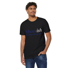 Load image into Gallery viewer, Year Round blue HBCU ish w/ red dot Unisex Recycled Organic T-Shirt
