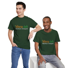 Load image into Gallery viewer, YEAR ROUND orange HBCU green ish Unisex Heavy Cotton Tee
