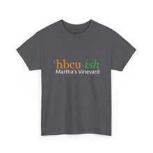 Load image into Gallery viewer, YEAR ROUND orange HBCU green ish Unisex Heavy Cotton Tee
