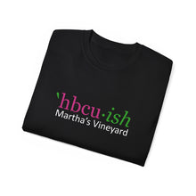 Load image into Gallery viewer, YEAR ROUND HBCU&#39;ISH  pink Ish green Unisex Ultra Cotton ROUND NECK Tee READ SIZING CHART
