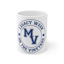 Load image into Gallery viewer, All Blue LEGACY WEEK ON THE VINEYARD MV Varsity Mug
