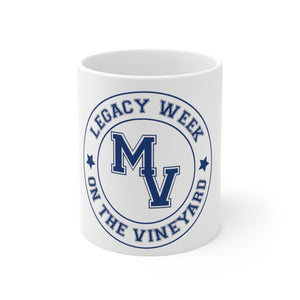 All Blue LEGACY WEEK ON THE VINEYARD MV Varsity Mug