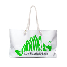 Load image into Gallery viewer, Green Inkwell Weekender Bag
