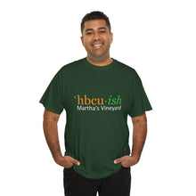 Load image into Gallery viewer, YEAR ROUND orange HBCU green ish Unisex Heavy Cotton Tee
