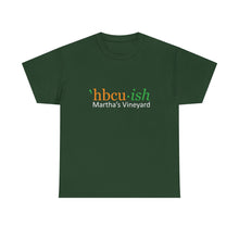 Load image into Gallery viewer, YEAR ROUND orange HBCU green ish Unisex Heavy Cotton Tee
