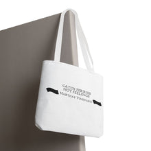 Load image into Gallery viewer, [ black banners ] Catch Ferries Not Feelings Tote Bag - Martha&#39;s Vineyard Inspired Beach Accessory
