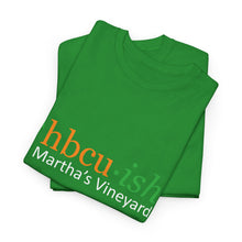 Load image into Gallery viewer, YEAR ROUND orange HBCU green ish Unisex Heavy Cotton Tee
