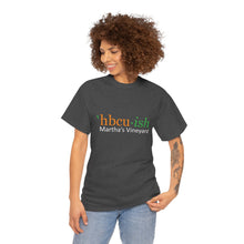 Load image into Gallery viewer, YEAR ROUND orange HBCU green ish Unisex Heavy Cotton Tee
