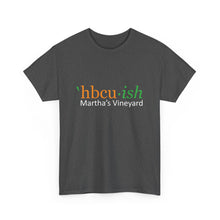 Load image into Gallery viewer, YEAR ROUND orange HBCU green ish Unisex Heavy Cotton Tee

