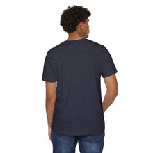 Load image into Gallery viewer, Year Round blue HBCU ish w/ red dot Unisex Recycled Organic T-Shirt
