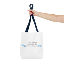 Load image into Gallery viewer, Catch Ferries Not Feelings Tote Bag - Beach Vibes, Martha&#39;s Vineyard Style, Perfect for Travelers, Eco-Friendly Gift, Summer Accessories
