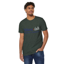 Load image into Gallery viewer, Year Round blue HBCU ish w/ red dot Unisex Recycled Organic T-Shirt
