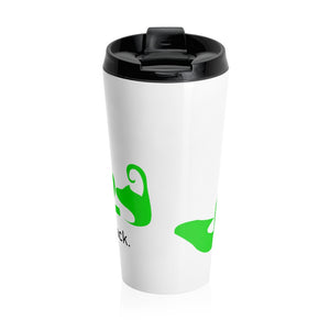 Green Inkwell Stainless Steel Travel Mug