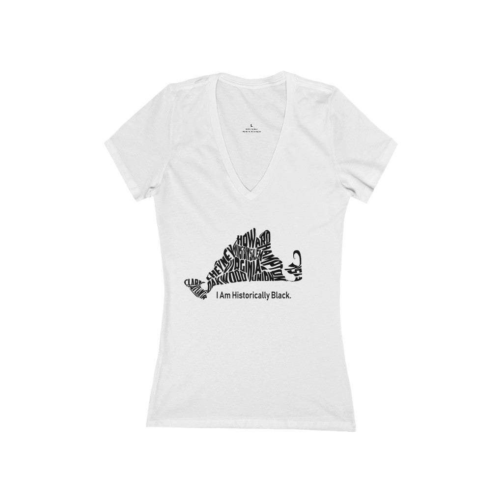 Women's Jersey Short Sleeve Deep V-Neck Tee