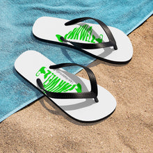 Load image into Gallery viewer, Green Inkwell Unisex Flip-Flops
