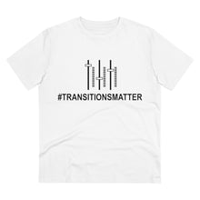 Load image into Gallery viewer, #TRANSITIONSMATTER Sound Board Organic Creator GREY T-shirt - Unisex  - PLEASE READ SIZE CHART
