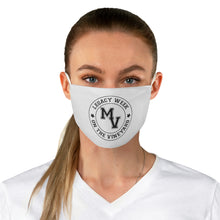 Load image into Gallery viewer, Legacy Week on the Vineyard ALL BLACK  Fabric Face Mask
