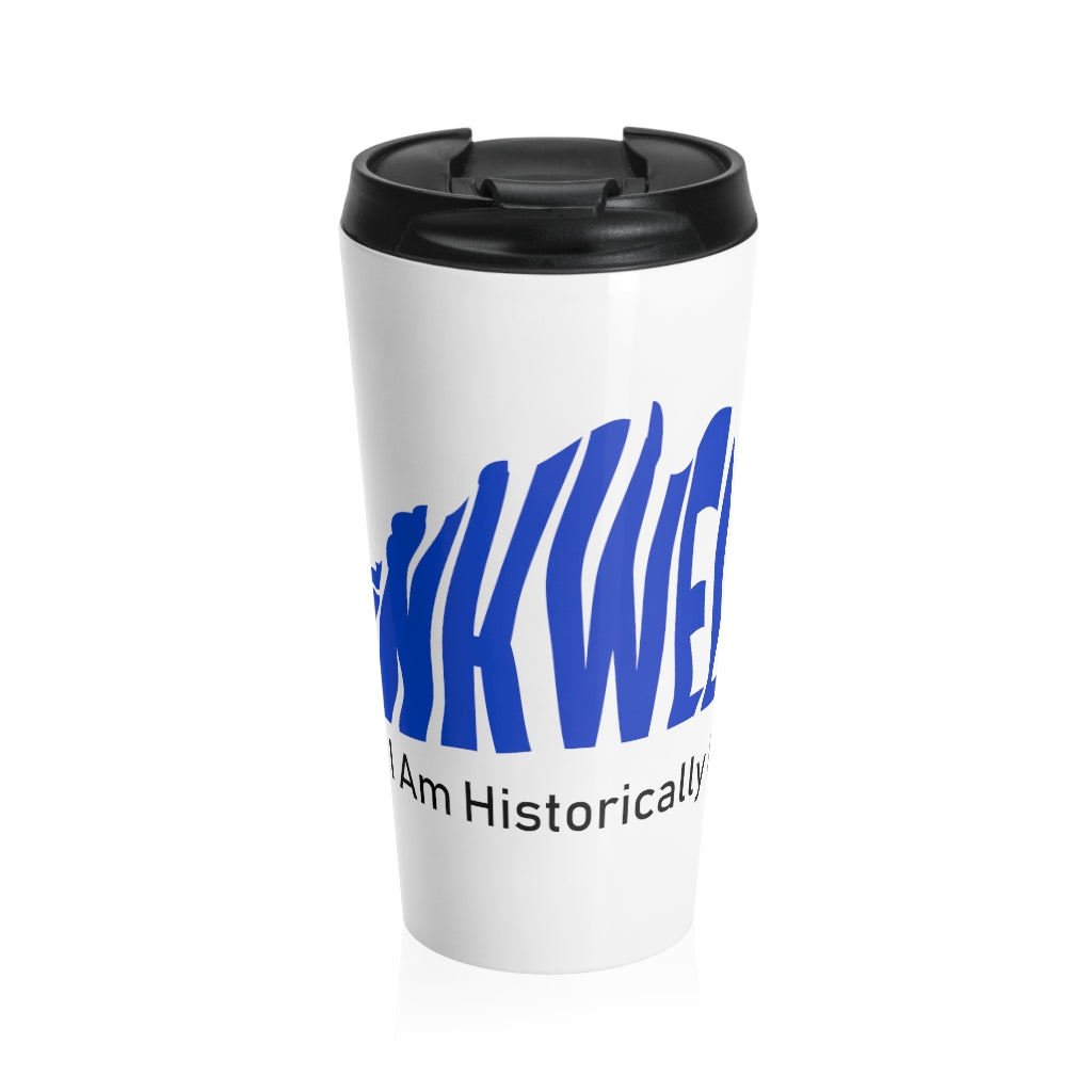 Royal Blue Inkwell Stainless Steel Travel Mug