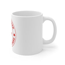 Load image into Gallery viewer, Crimson and White LEGACY WEEK ON THE VINEYARD Mug 11oz - LWV (red ) MV and accent stars ( red )

