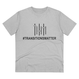 #TRANSITIONSMATTER Sound Board Organic Creator GREY T-shirt - Unisex  - PLEASE READ SIZE CHART