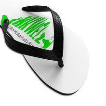Load image into Gallery viewer, Green Inkwell Unisex Flip-Flops

