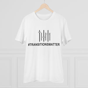 #TRANSITIONSMATTER Sound Board - Organic Creator WHITE T-shirt - Unisex  - PLEASE READ SIZE CHART