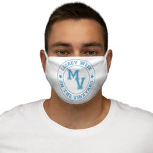 Load image into Gallery viewer, ( Columbia Colored) Blue Snug-Fit Polyester Face Mask
