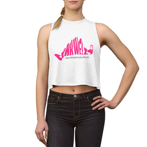 Pink Inkwell Women's Crop top