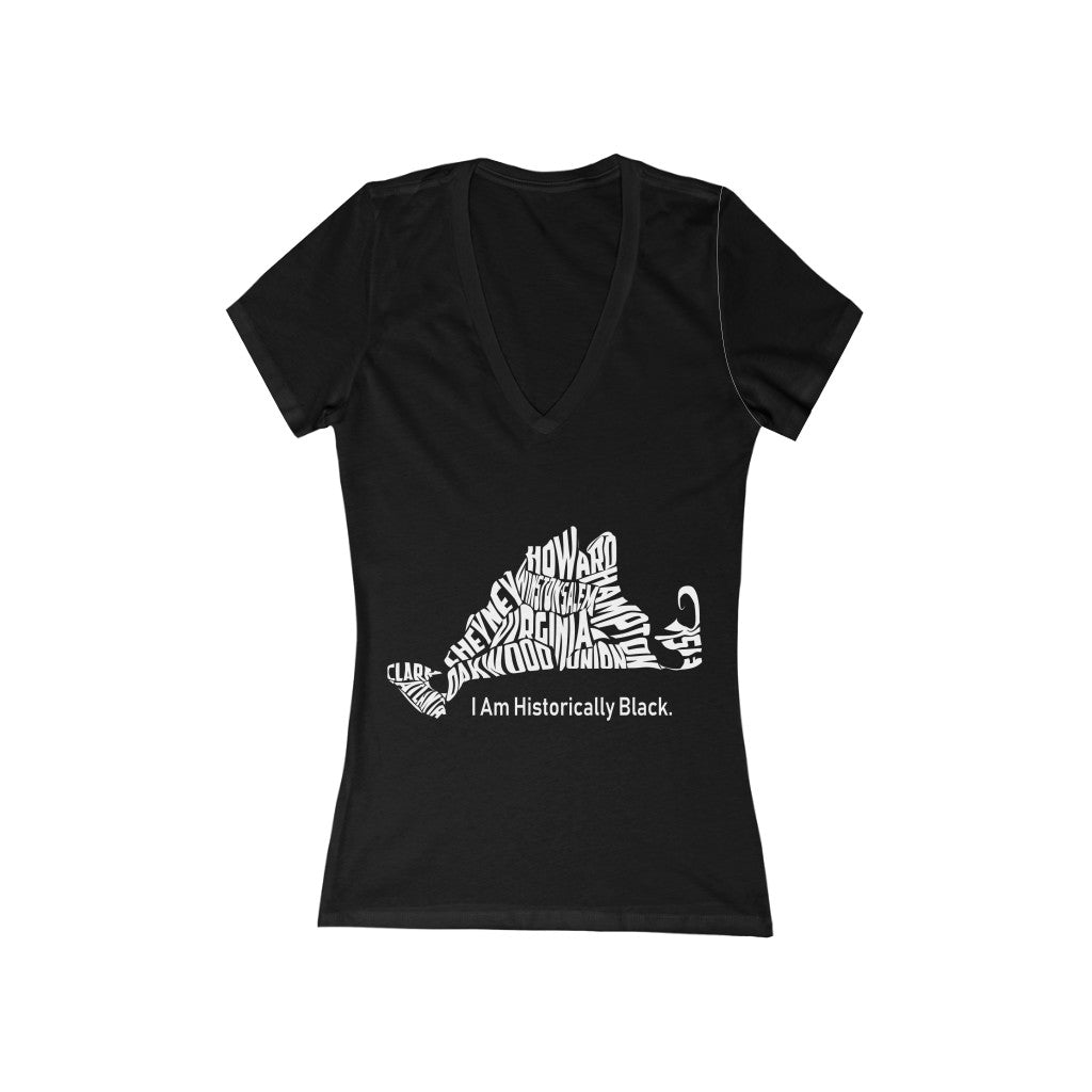 Women's Jersey Short Sleeve Deep V-Neck Tee