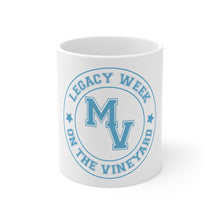 Load image into Gallery viewer, (Columbia Colored) Blue LEGACY WEEK ON THE VINEYARD Mug 11oz
