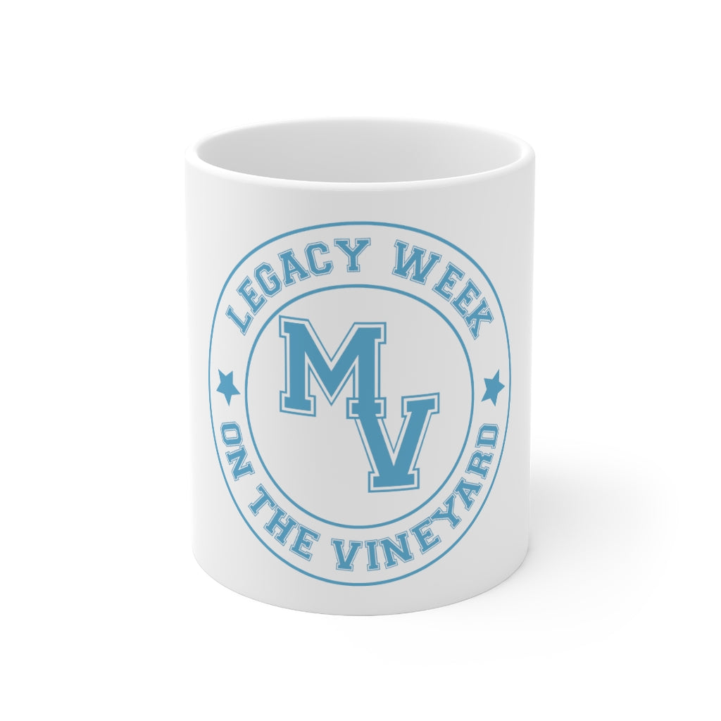 (Columbia Colored) Blue LEGACY WEEK ON THE VINEYARD Mug 11oz